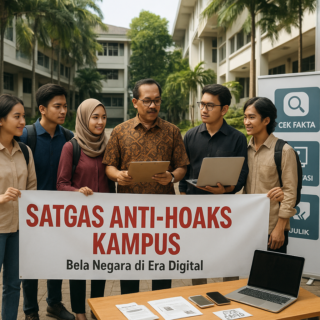 Universitas Indonesia Bentuk 'Satgas Anti-Hoaks Kampus' seba...