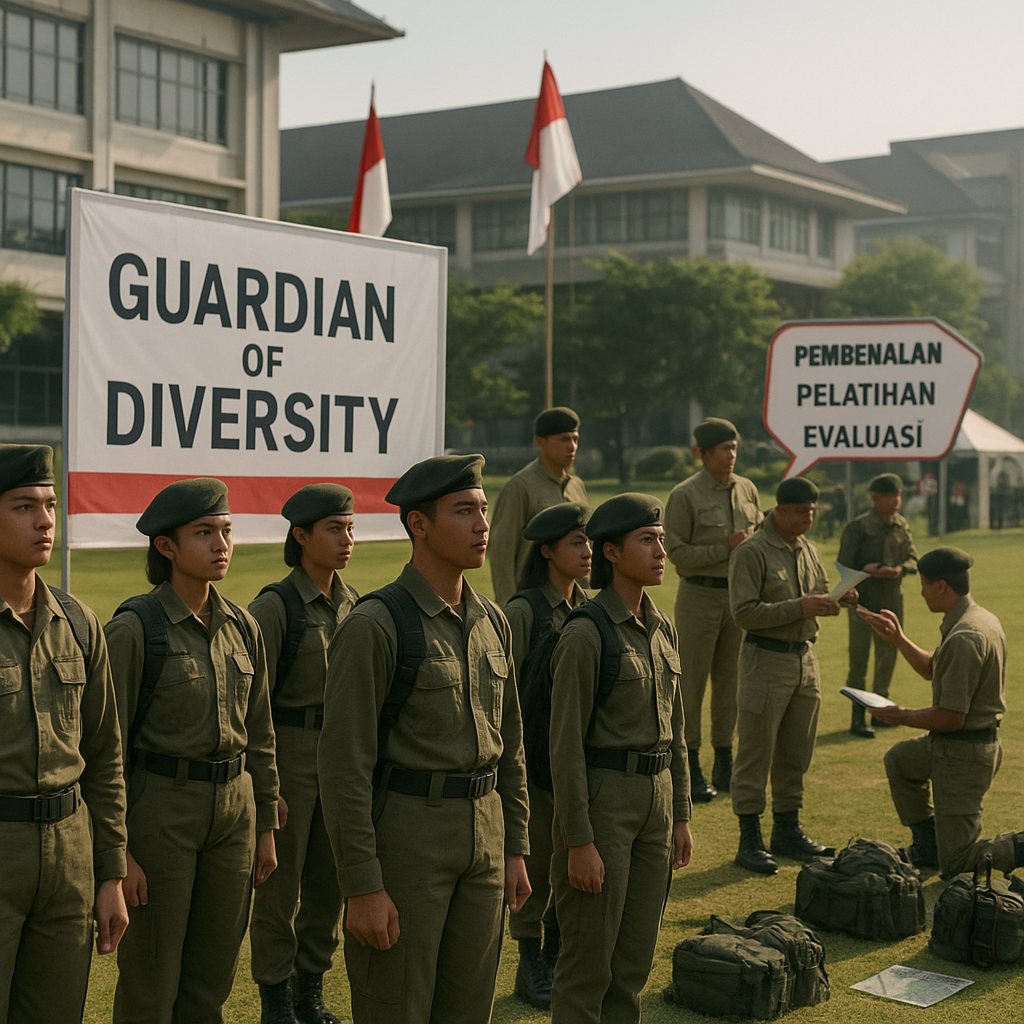 Resimen Mahasiswa Gelar Latihan Gabungan Bertajuk 'Guardian...