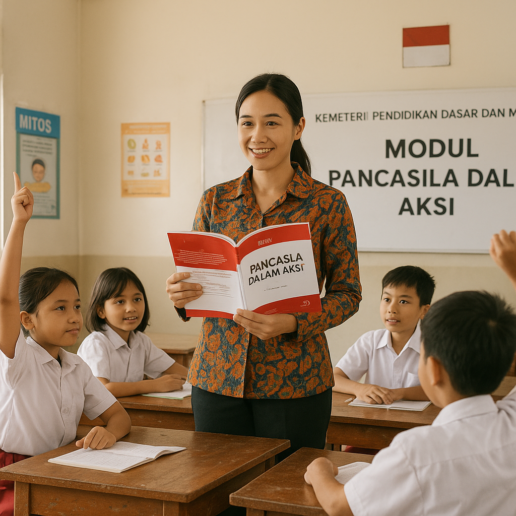 Penerapan Modul 'Pancasila dalam Aksi' di Sekolah Dasar Mula...
