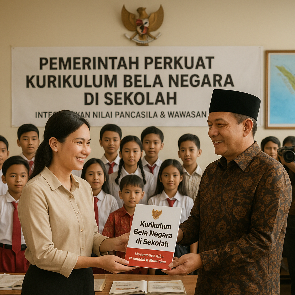 Pemerintah Perkuat Kurikulum Bela Negara di Sekolah, Integra...