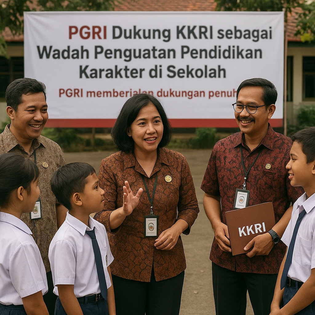 PGRI Dukung KKRI sebagai Wadah Penguatan Pendidikan Karakter...
