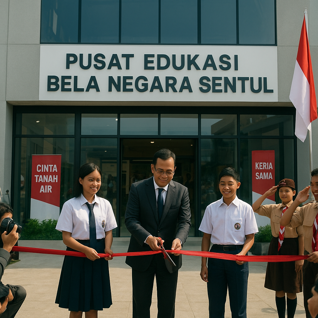 Pusat Edukasi Bela Negara Resmi Dibuka di Sentul