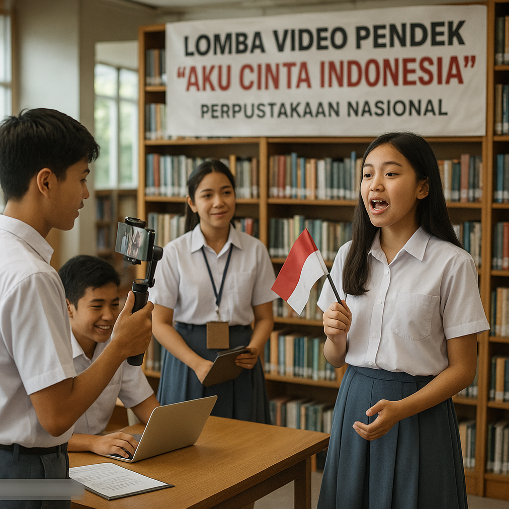 Perpusnas Gelar Lomba Video Pendek 'Aku Cinta Indonesia' unt...