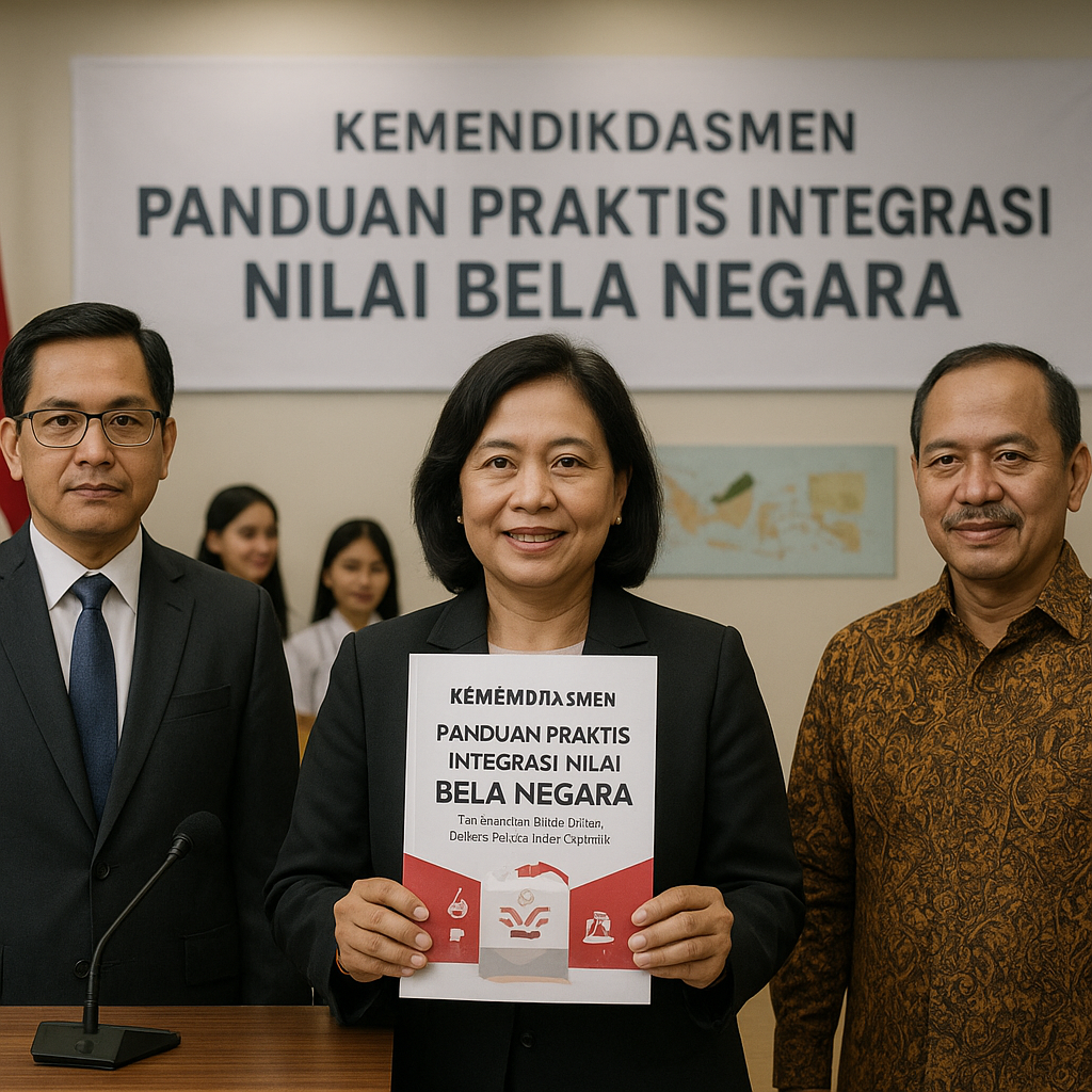 Kemendikdasmen Terbitkan Panduan Praktis Integrasi Nilai Bel...