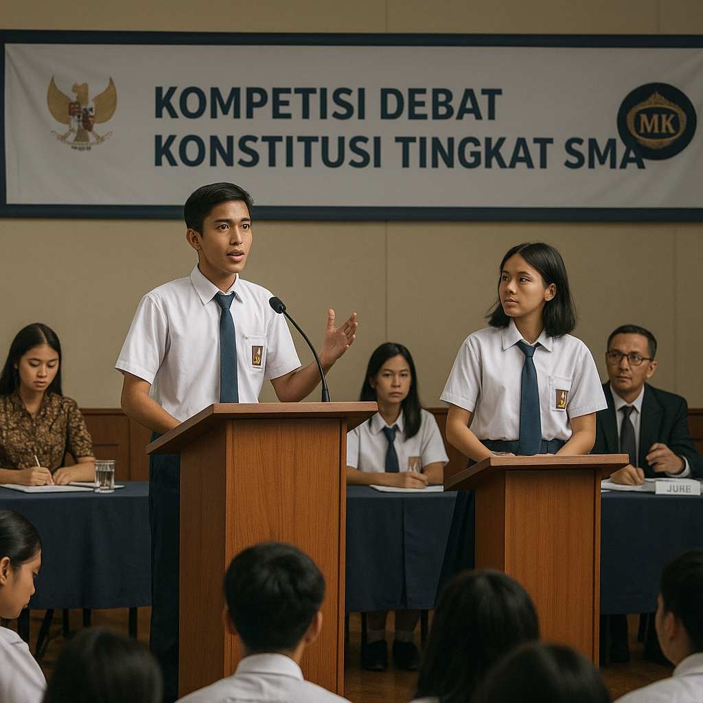 Kompetisi Debat Konstitusi Tingkat SMA Kembali Digelar untuk...