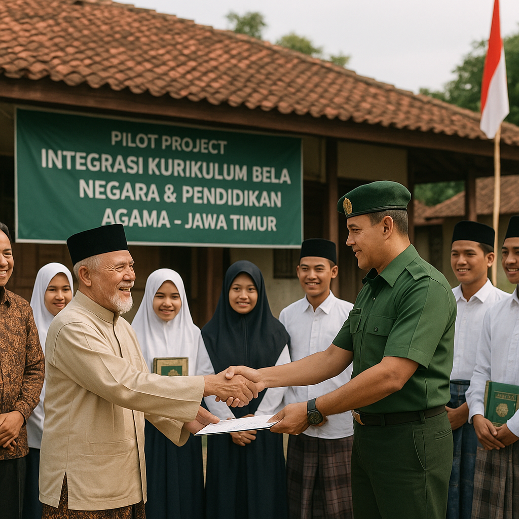Pesantren di Jawa Timur Integrasikan Kurikulum Bela Negara d...