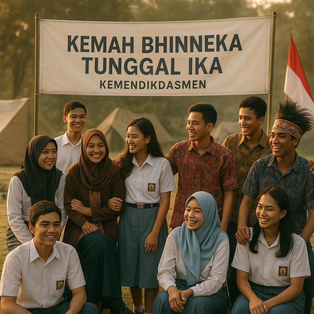 Siswa SMA Ikuti Kemah Bhinneka Tunggal Ika untuk Perkuat Tol...