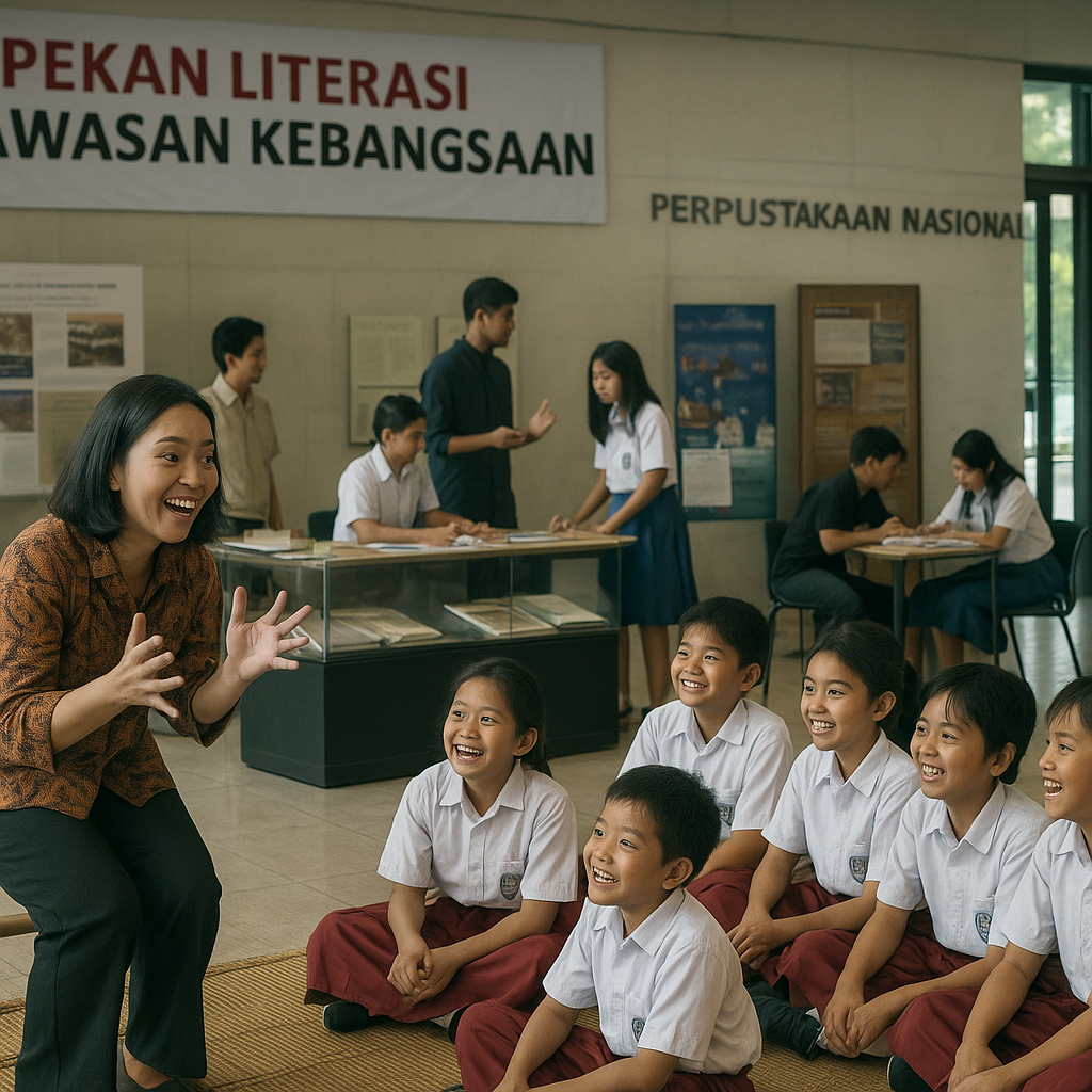 Perpustakaan Nasional Gelar 'Pekan Literasi Wawasan Kebangsa...