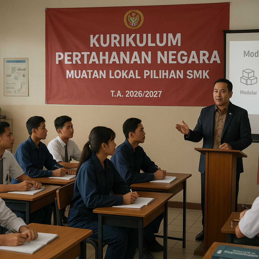 Kemhan Perkenalkan 'Kurikulum Pertahanan Negara' sebagai Mua...