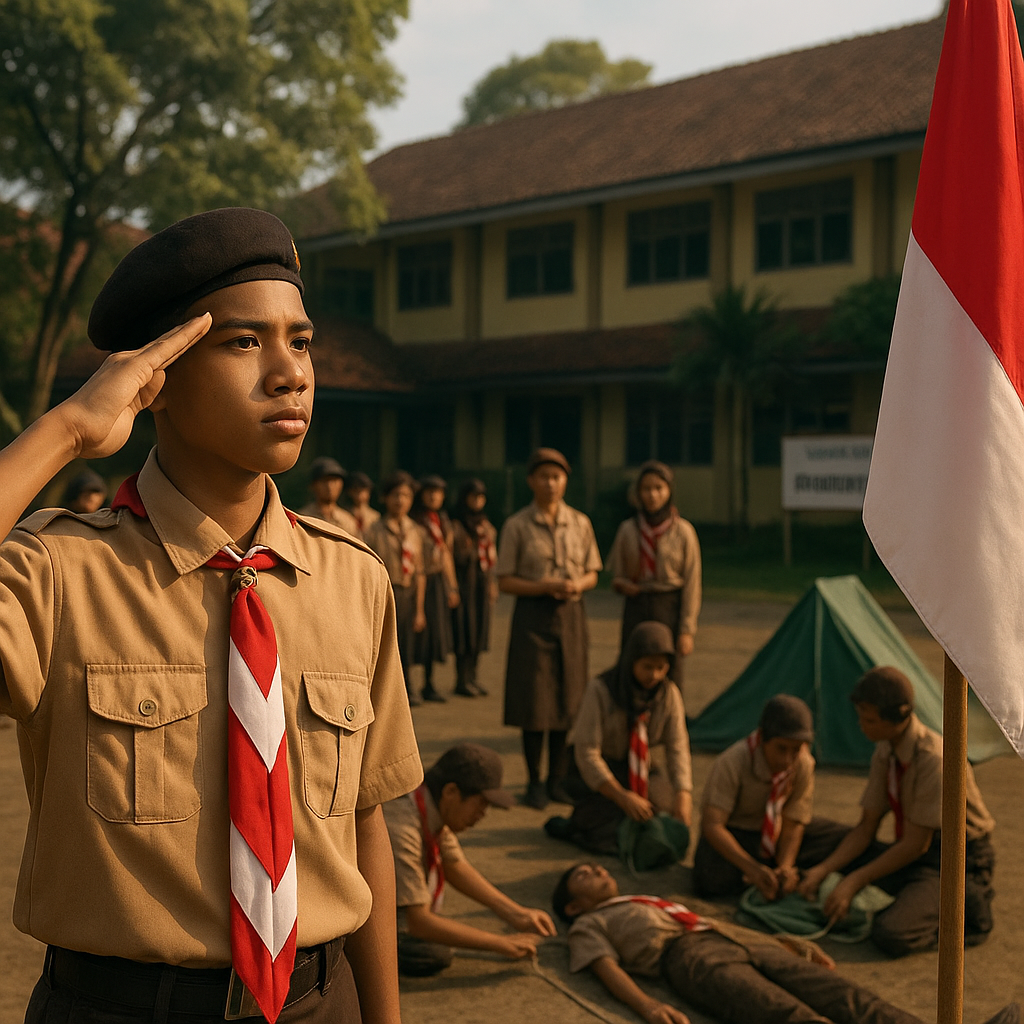 Kegiatan Pramuka sebagai Basis Pembentukan Karakter dan Bela...