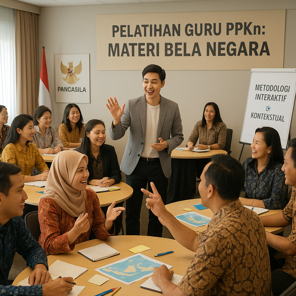 Guru PPKn Diberikan Pelatihan Khusus untuk Ajarkan Materi Be...