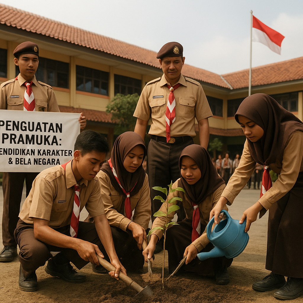Peran Pramuka sebagai Wahana Pendidikan Karakter Kebangsaan...
