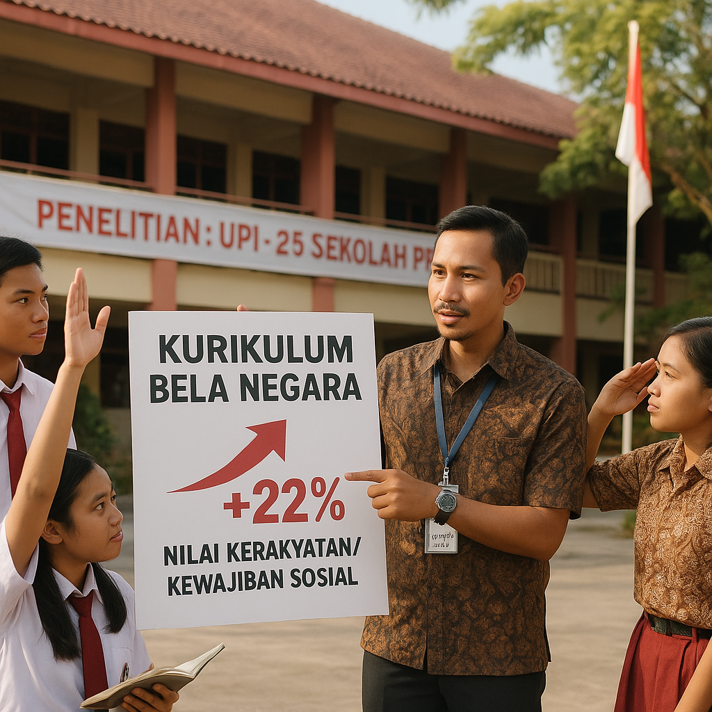 Penelitian: Implementasi Kurikulum Bela Negara Tingkatkan Ra...