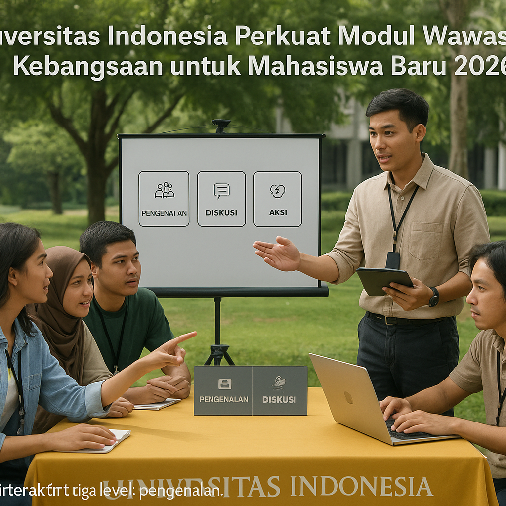 Universitas Indonesia Perkuat Modul Wawasan Kebangsaan untuk...