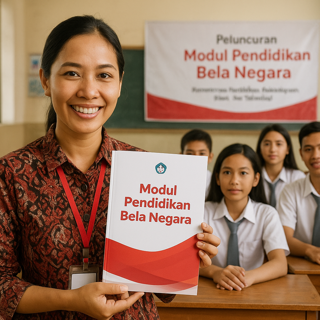 Kemendikbudristek Luncurkan Modul Pendidikan Bela Negara unt...