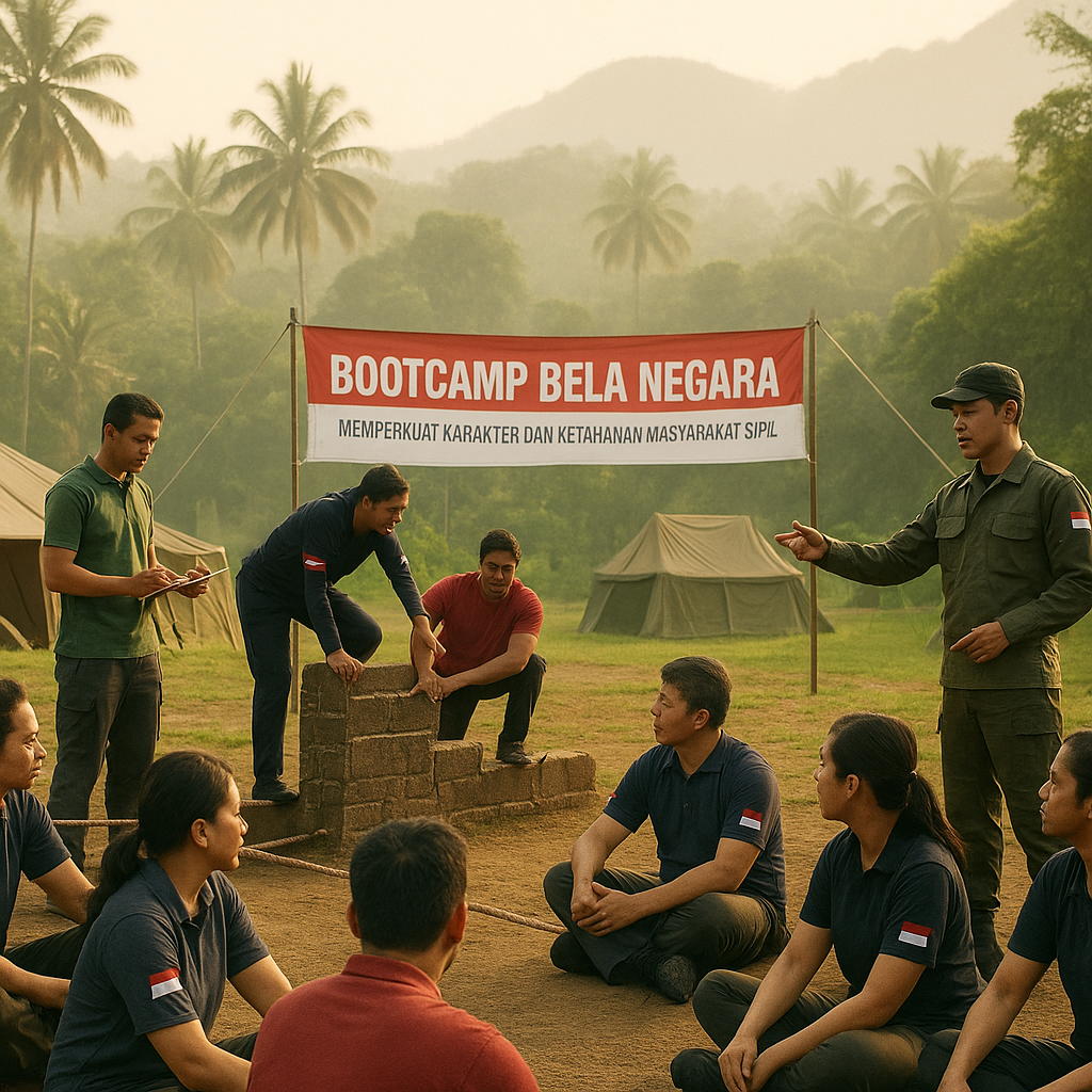 Bootcamp Bela Negara, Upaya Memperkuat Karakter dan Ketahana...