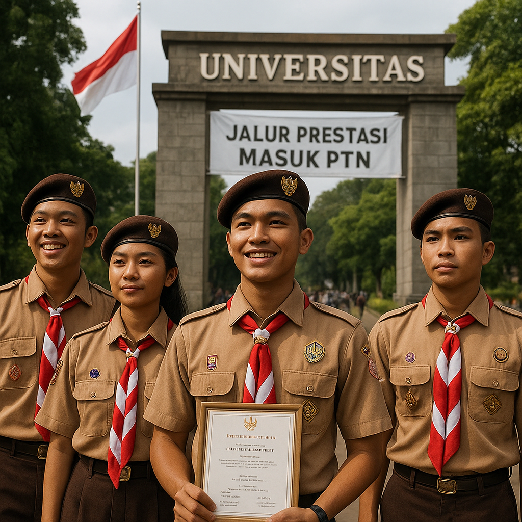Pramuka Garuda Kembali Digenjot, Jadi Jalur Prestasi Masuk P...