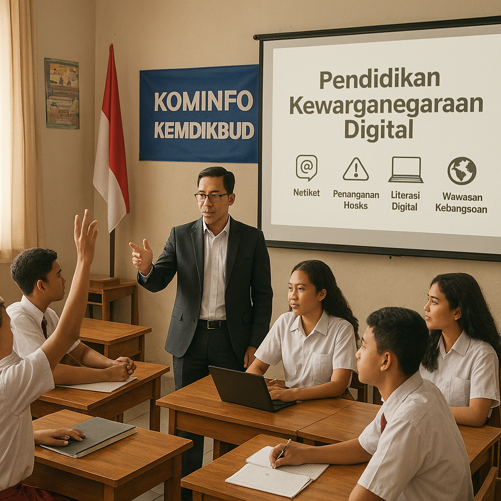 Pendidikan Kewarganegaraan Digital: Literasi Wawasan Kebangs...