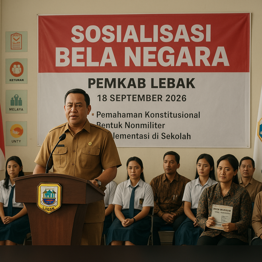 Pemkab Lebak Gelar Sosialisasi Bela Negara bagi Pelajar dan...