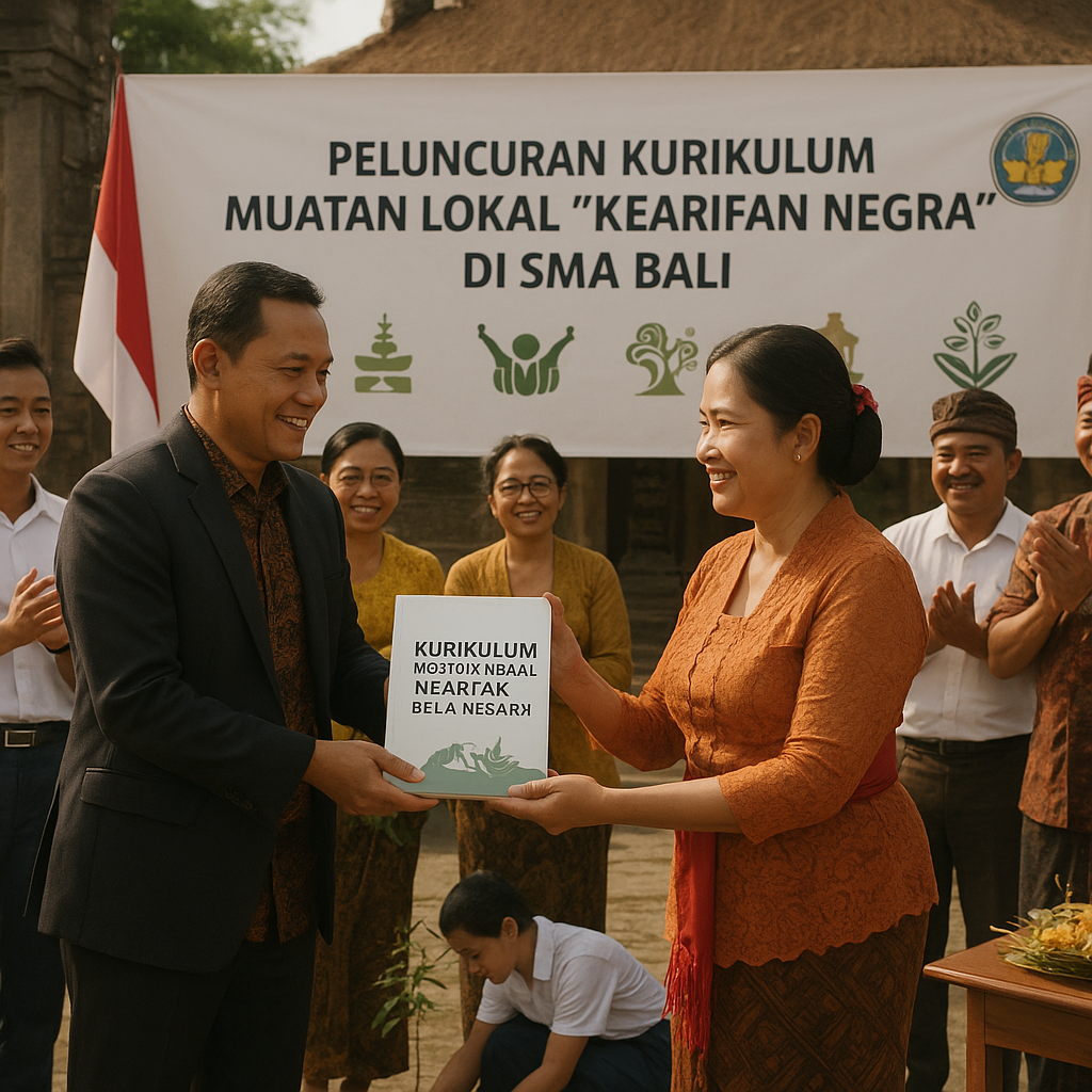 Kurikulum Muatan Lokal 'Kearifan Bela Negara' Diluncurkan di...