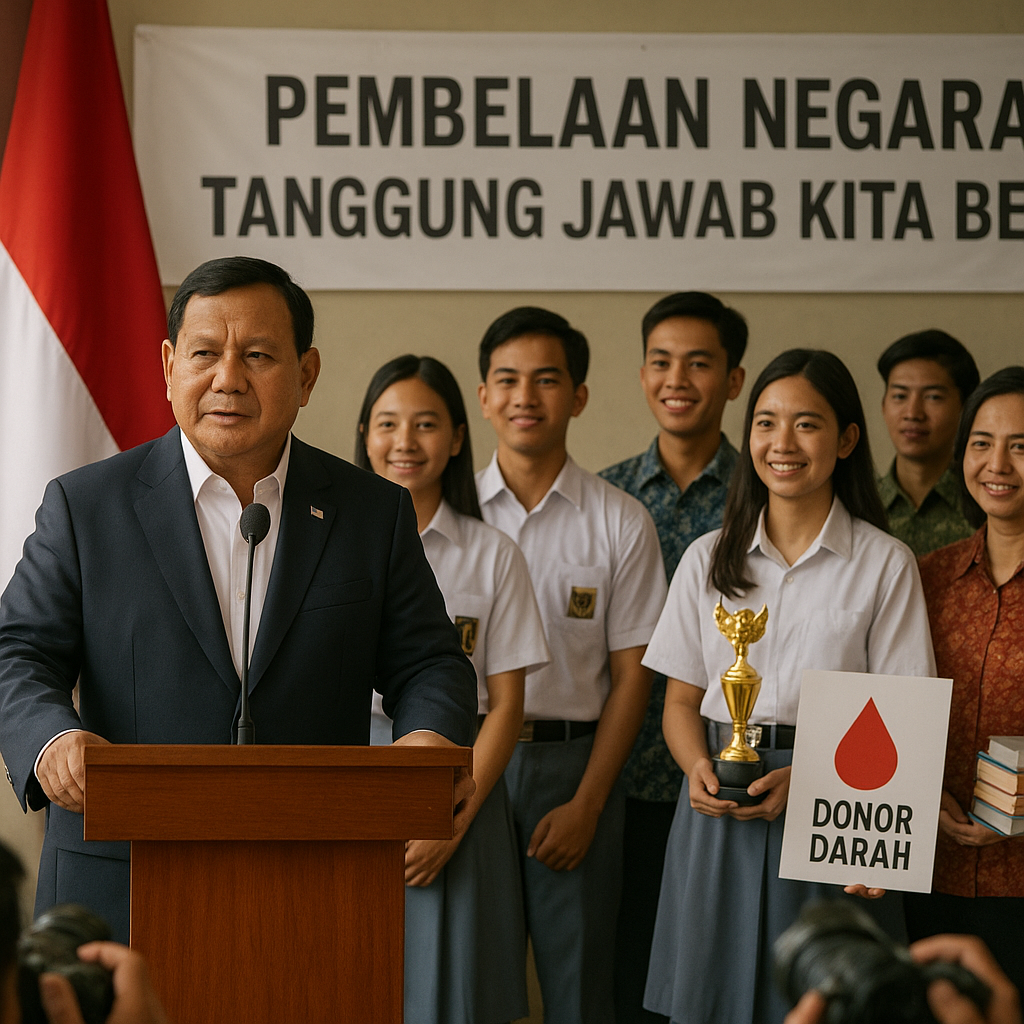Menhan: Pembelaan Negara Bukan Hanya Tugas TNI, tapi Semua P...