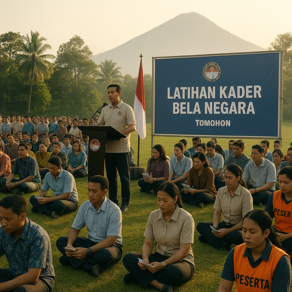 Memperkuat Karakter Bangsa, Kemhan Gelar Latihan Kader Bela...
