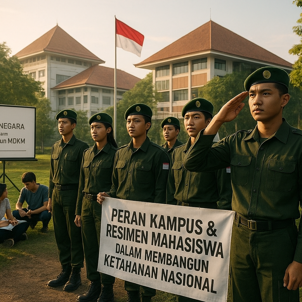 Peran Kampus dan Resimen Mahasiswa dalam Membangun Ketahanan...