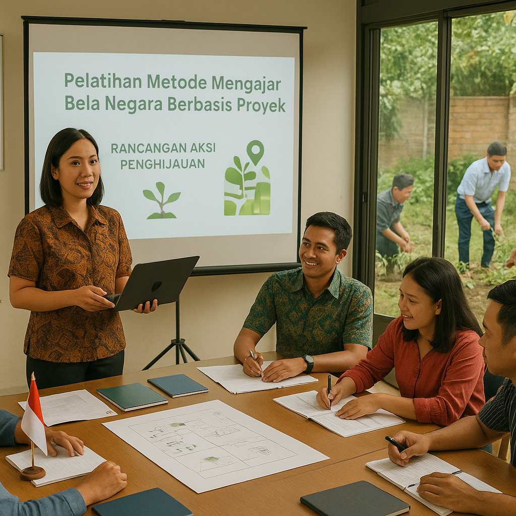 Guru di 15 Provinsi Ikuti Pelatihan Metode Mengajar Bela Neg...