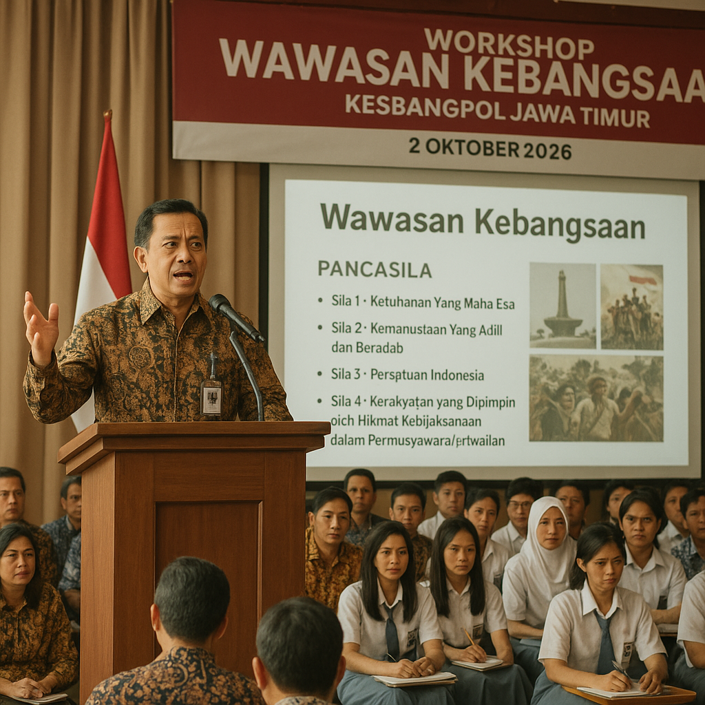 Guru dan Pelajar di Jawa Timur Ikuti Workshop Wawasan Kebang...