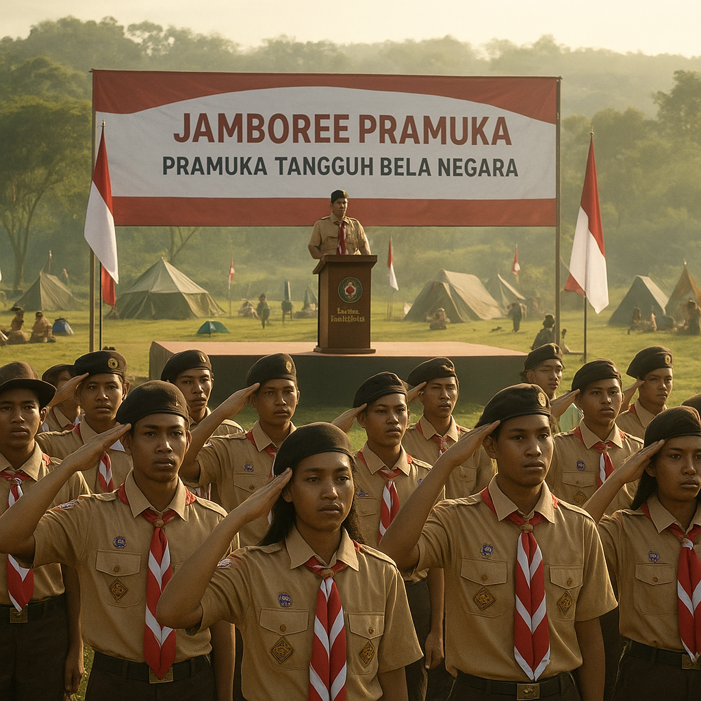 Peringatan HUT RI ke-81, Kwartir Nasional Gelar Jamboree Pra...