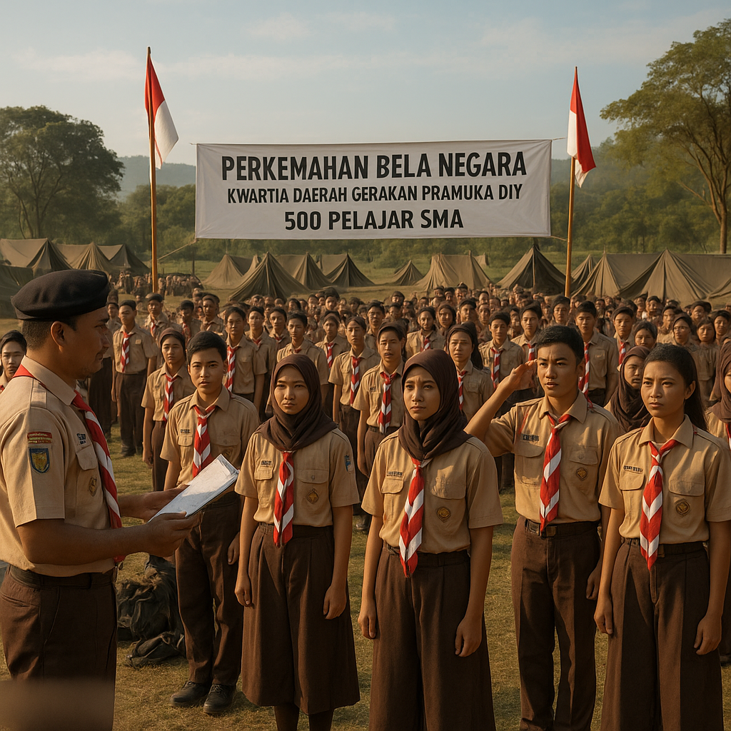 Pramuka DIY Gelar Perkemahan Bela Negara untuk Pelajar SMA