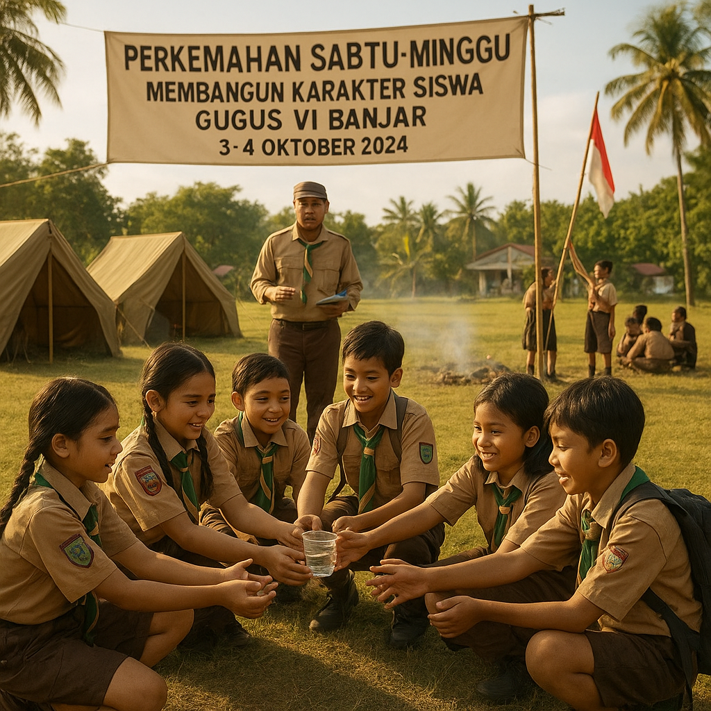 Perkemahan Sabtu-Minggu: Membangun Karakter Siswa di Gugus V...