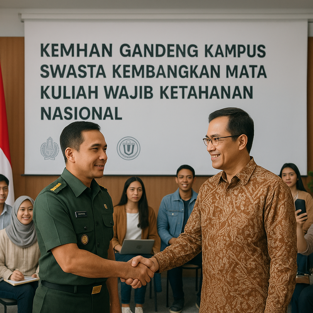 Kemhan Gandeng Kampus Swasta Kembangkan Mata Kuliah Wajib Ke...