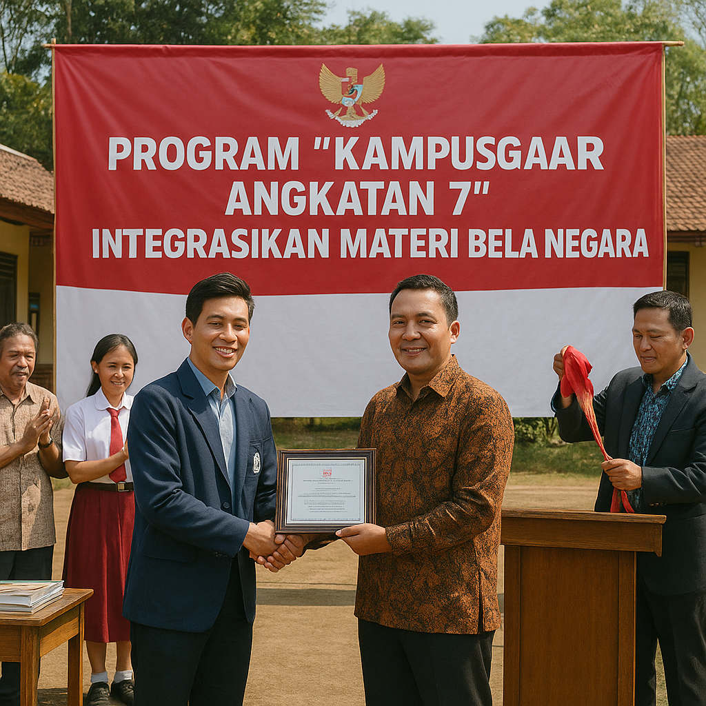 Program "Kampus Mengajar Angkatan 7" Integrasikan Materi Bela Negara