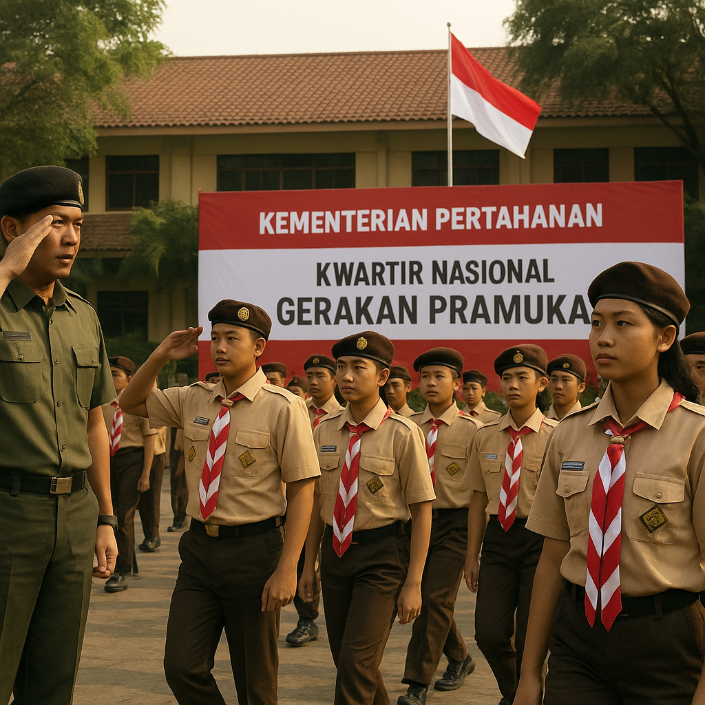 Satuan Pendidikan Diimbau Integrasikan Latihan Dasar Bela Negara ke dalam Pramuka