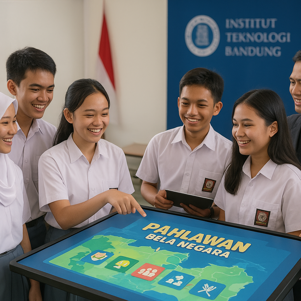 ITB Kembangkan Game Edukasi "Pahlawan Bela Negara" untuk Tingkatkan Minat Pelajar