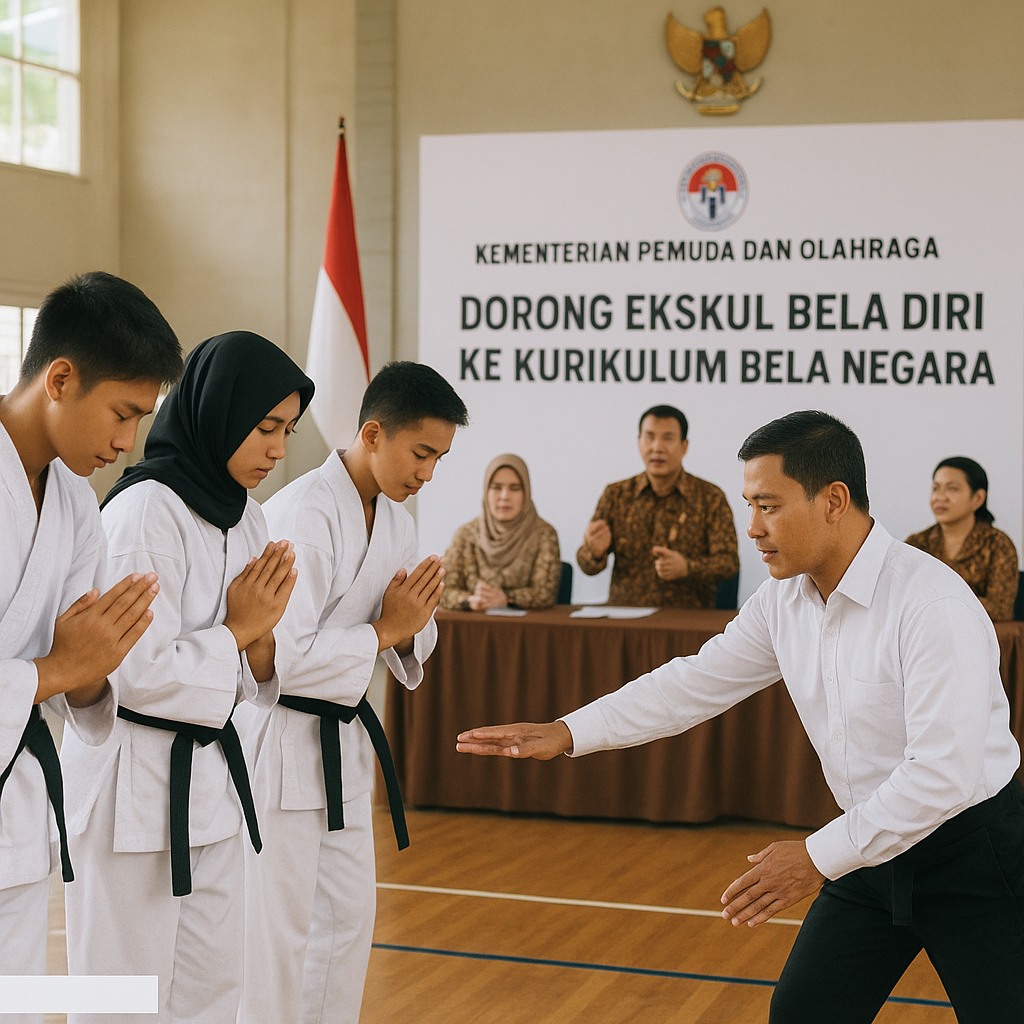 Kemenpora Dorong Ekskul Olahraga Bela Diri Masuk Kurikulum Bela Negara