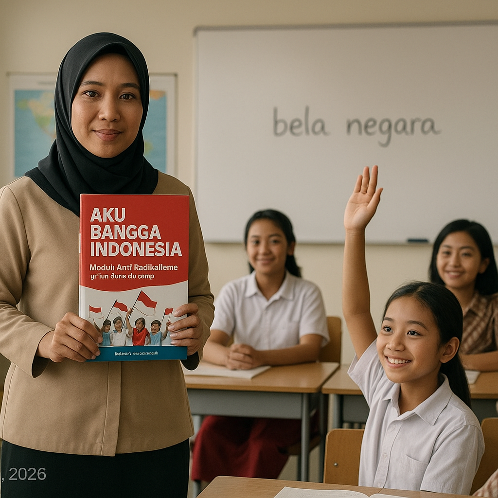 BNPT Rilis Modul Anti-Radikalisme untuk Guru SD dan SMP Berbasis Nilai Bela Negara
