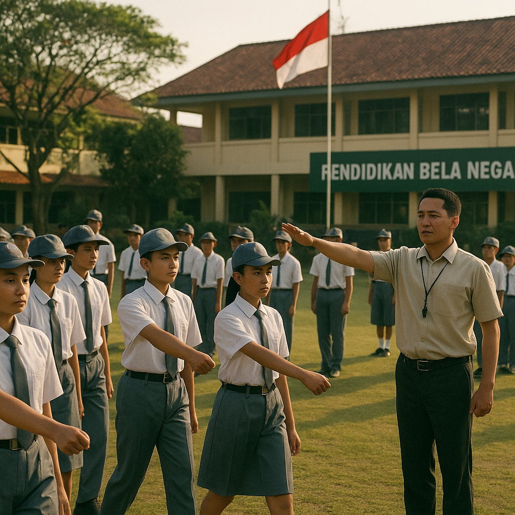Kurikulum Baru SMP: Pendidikan Bela Negara Jadi Mata Pelajaran Khusus