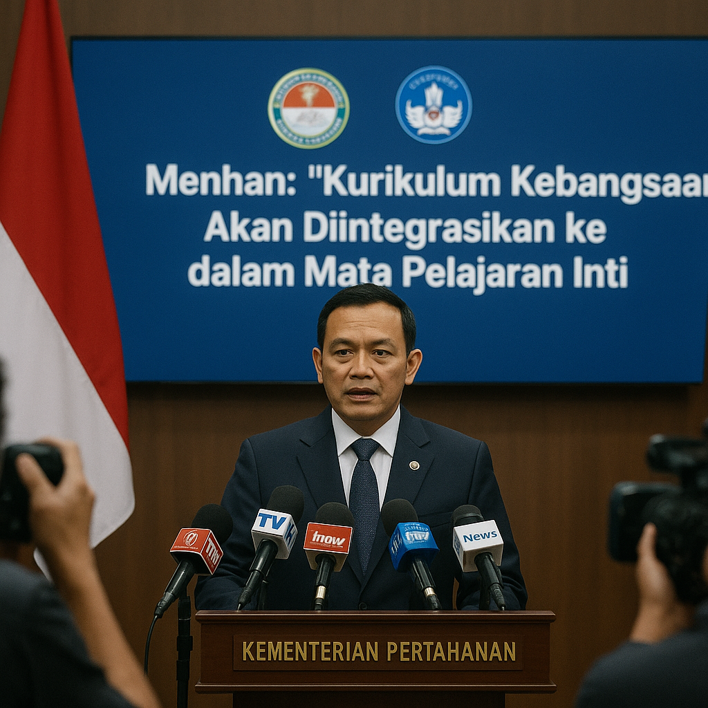 Menhan: 'Kurikulum Kebangsaan' Akan Diintegrasikan ke dalam...