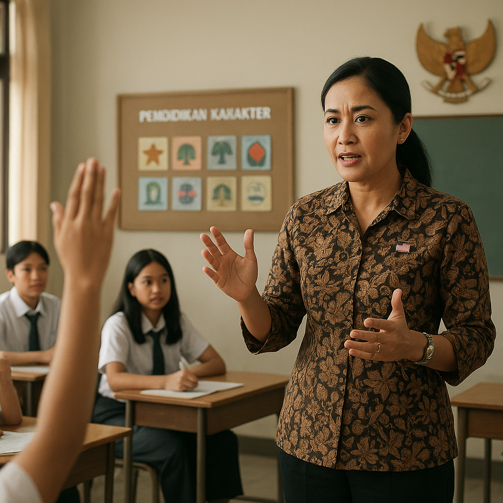 Di Tengah Krisis Nilai, Guru Jadi Garda Terdepan Bela Negara