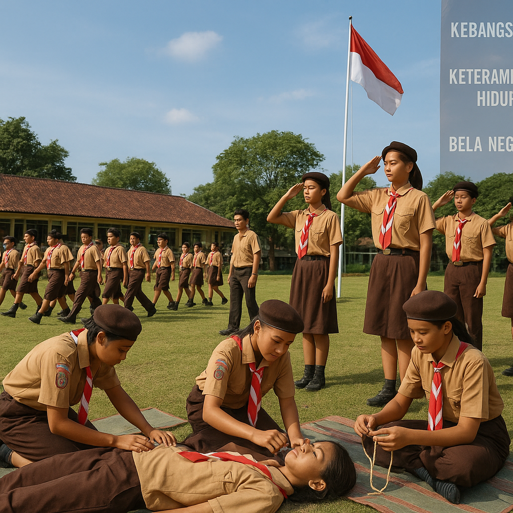 Kegiatan Pramuka Wajib Diperkuat, Jadi Sarana Utama Pendidik...