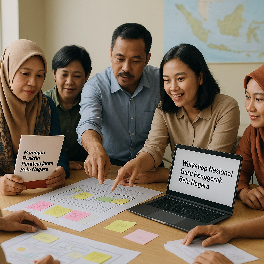 Workshop Nasional Guru Penggerak Bela Negara, Siapkan Pandua...