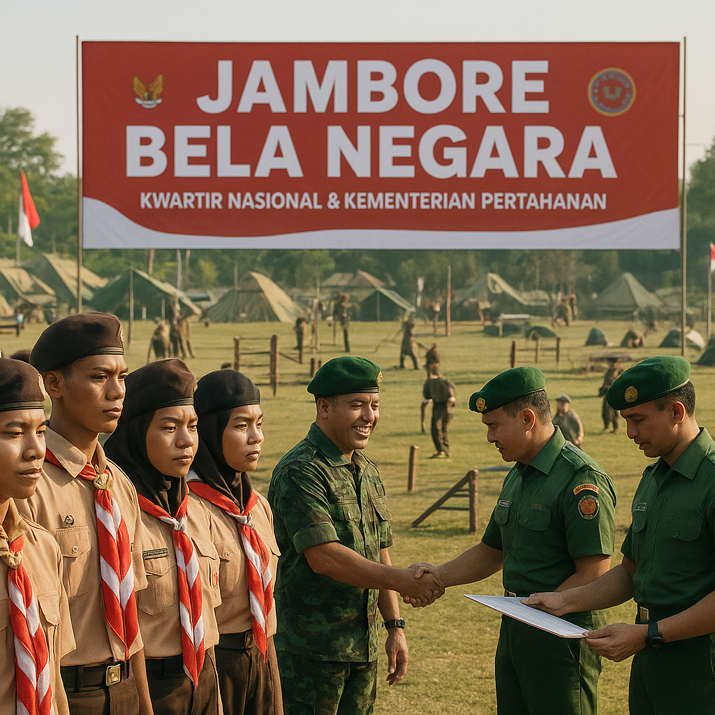 Kwartir Nasional Gandeng Kemhan Gelar 'Jambore Bela Negara'...