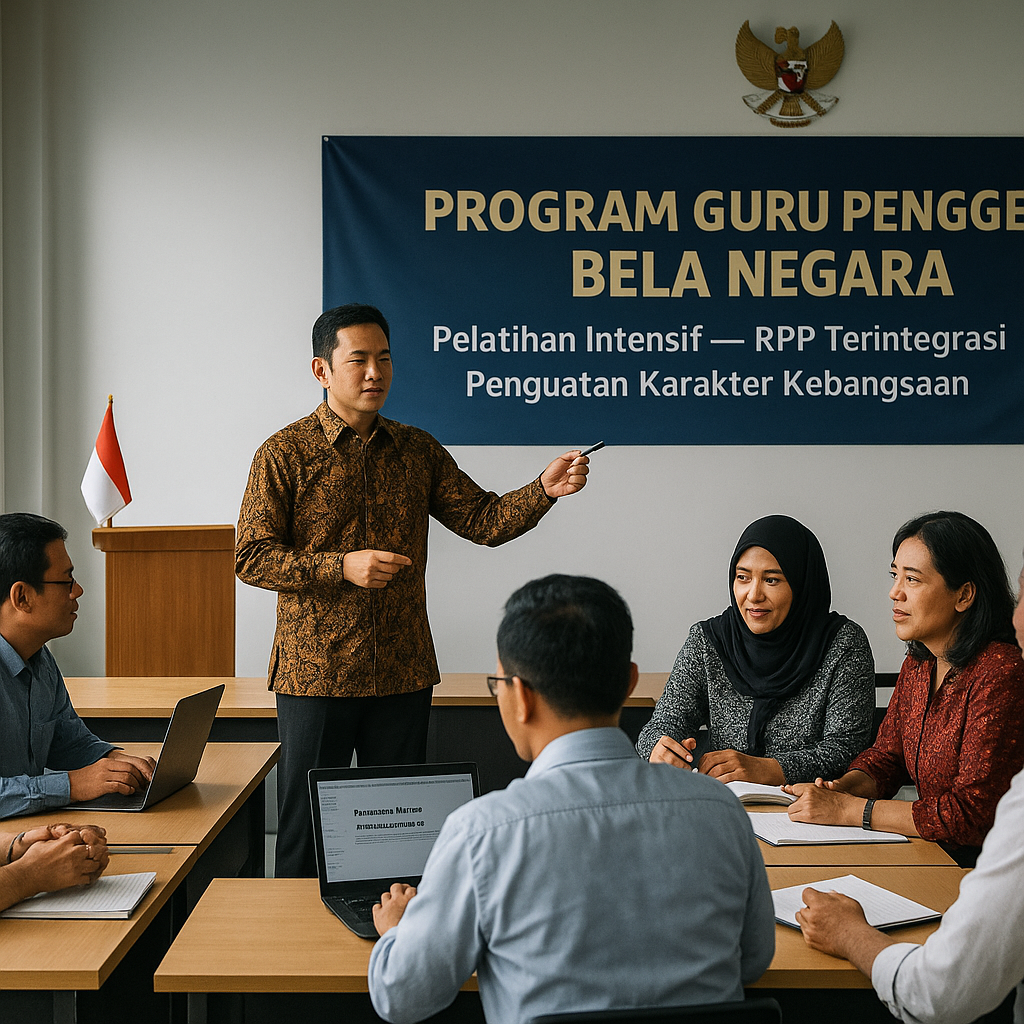 Program 'Guru Penggerak Bela Negara' Diluncurkan, Latih Ribu...