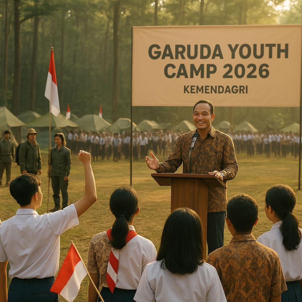 Kemendagri Libatkan Ratusan Pelajar di Garuda Youth Camp 202...