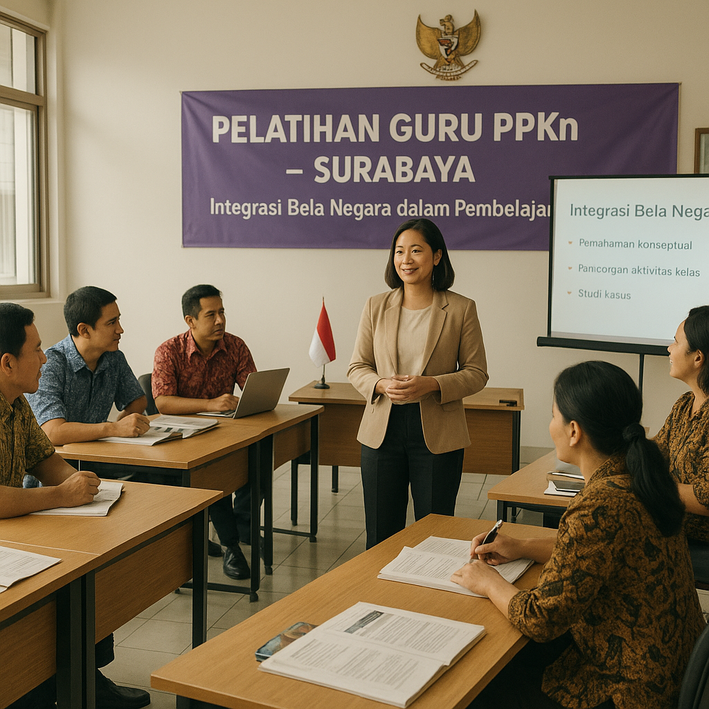 Guru PPKn di Surabaya Diberikan Pelatihan Khusus Mengintegra...