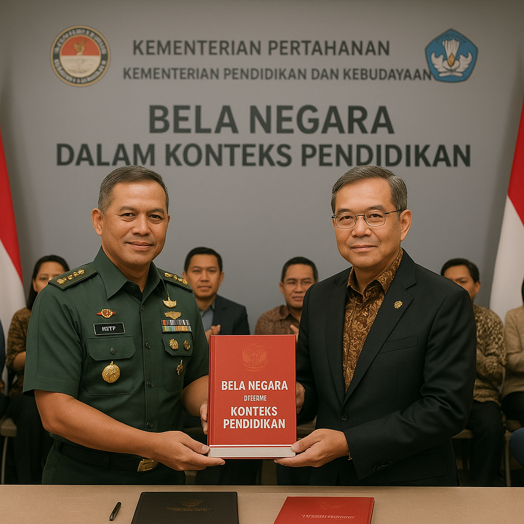 Kementerian Pertahanan dan Kemdikbud Kolaborasi dalam Penyus...
