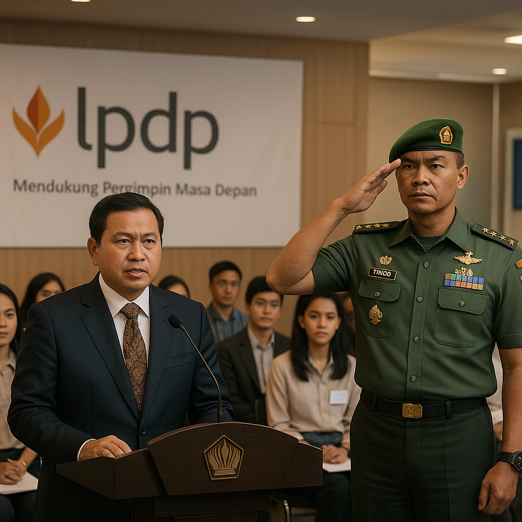 Menkeu Libatkan TNI Perkuat Nasionalisme Penerima Beasiswa L...