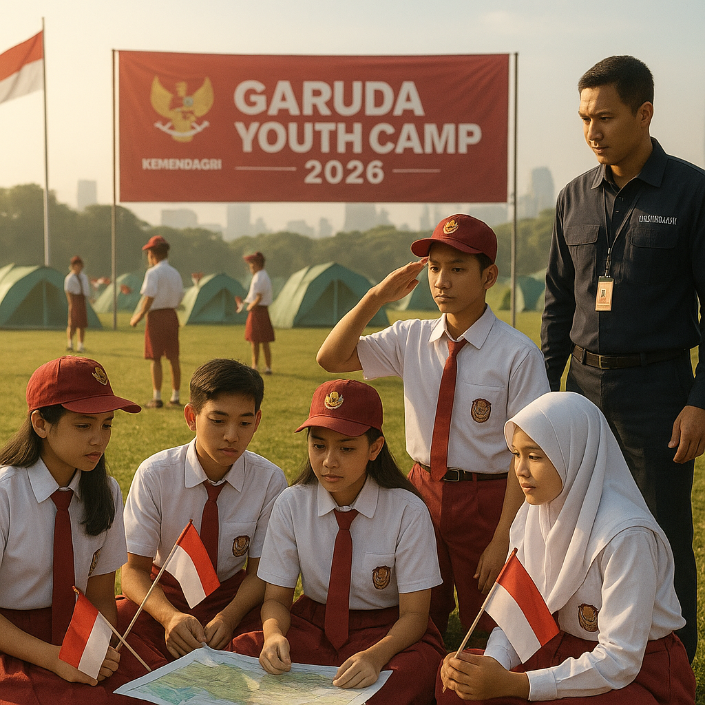 Kemendagri Gelar Garuda Youth Camp 2026, Perkuat Nasionalism...